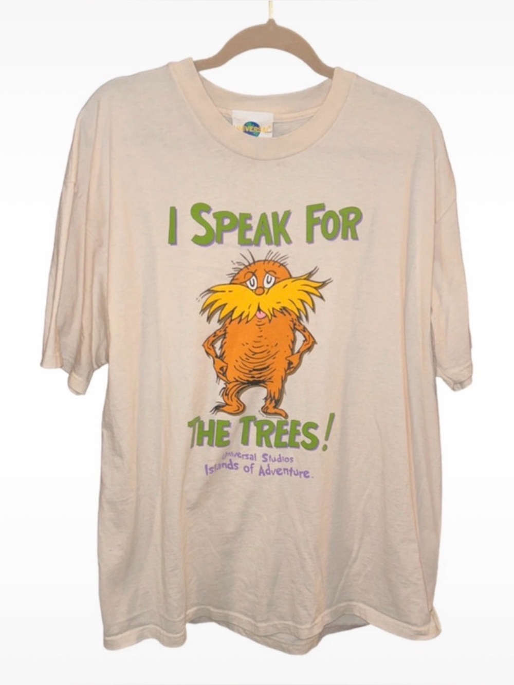 Universal Lorax 90’s “I Speak For The Trees” Graphic Unisex T-shirt